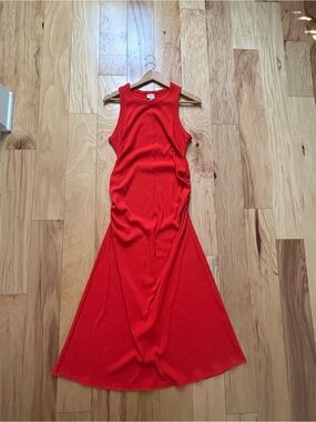 a new day Red Sleeveless Maxi Dress